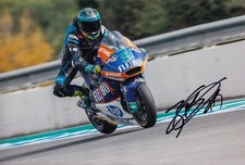 Jorge Navarro Hand Signed 12x8