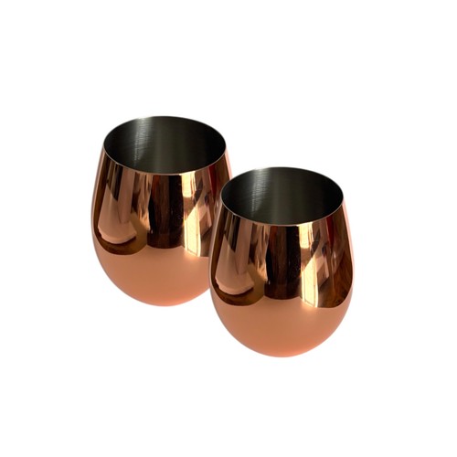 Stainless steel rose gold - rose, wine
