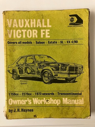 Vauxhall victor owners - victor, fe