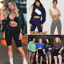 Womens Ladies Cycling Shorts Dancing Shorts Lycra Leggings Casual Active Shorts