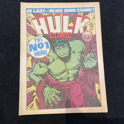Hulk comic 1st issue - comic,