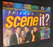 FRIENDS SCENE IT? : DVD GAME - BY MATTEL IN Great condition  FREE UK P&P