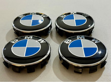 4 BMW 68MM ALLOY WHEEL CENTER