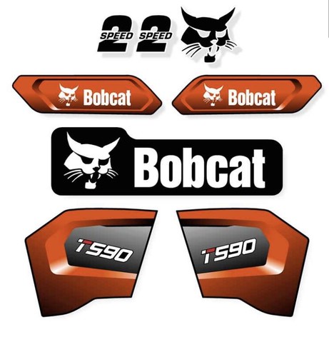 Bobcat skidsteer t590 - t590, decal