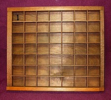 VINTAGE PRINTERS WOODEN TYPE