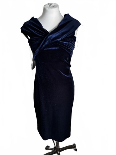 Zara navy blue - zara, velvet