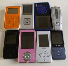 VINTAGE MP3 BUNDLE 90s Mini MP3 Player Archos Vision Akor Bush Tevion Matsui