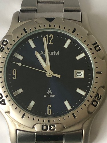 Accurist mens quartz calendar - mens,