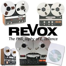 Revox tape recorder reel to
