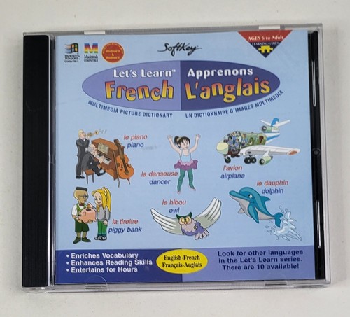 Softkey lets learn - learn, french
