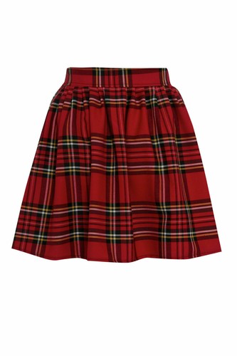Womens ladies tartan skater - ladies,