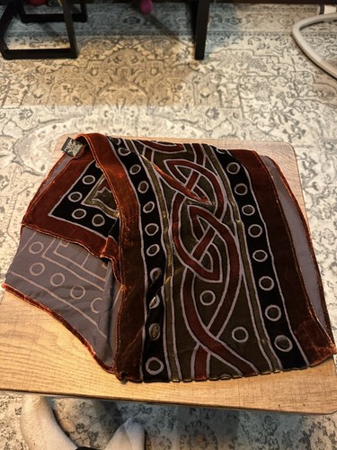 Ladies frangi patterned scarf - patterned,