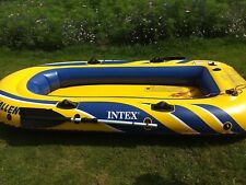 Intex Challenger 3 inflatable boat for kids and holidays used very few times