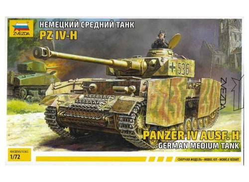 Zvezda zv5017 panzer iv - zvezda,
