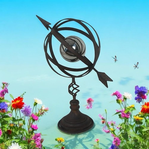Armillary sphere metal garden - armillary,