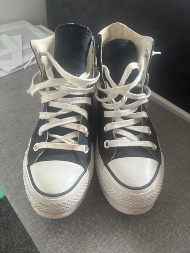 Platform chunky black converse - chunky,