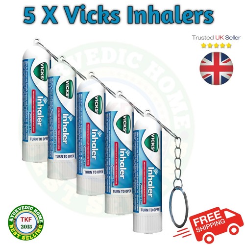 Vicks inhaler nasal sticks - 5, x