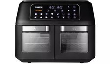 Vortx Vizion Dual Air Fryer Oven 11L 2-Zone Digital Smart Finish Cooker