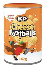 KP CHEESE FOOTBALLS 142g DELICIOUS CHEESY XMAS SNACK VARIOUS QUANTITIES FREEPOST
