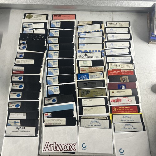 Commodore floppy disks with - floppy,