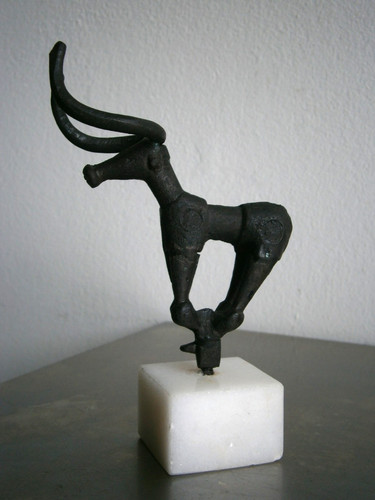 Anatolian bronze bull figurine - bull,