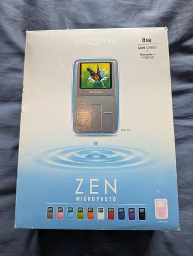 Creative zen microphoto 8gb - creative,