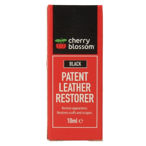 Cherry blossom patent - patent, leather