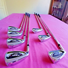 COBRA KING SZ SPEEDZONE STEEL IRONS   5 - G/W [7 IRONS] REGULAR FLEX SHAFTS  L/H