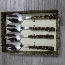 4 Decorative tea spoons -