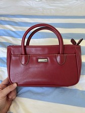 Red Rosetti Handled Handbag