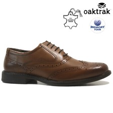 MENS LEATHER BROGUES SMART