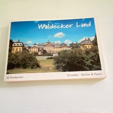 Waldecker Land Postcards x30 Booklet Vintage 1996 Unused In German Language