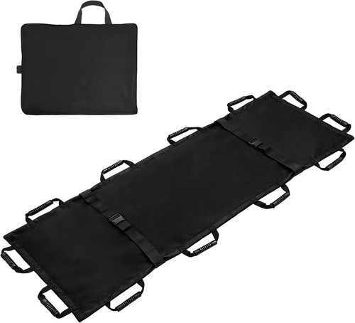Folding emergency stretcher - folding,