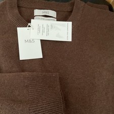 M&S Extra Fine Lambswool Crew