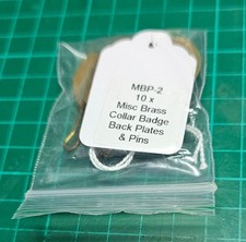 10 x Misc Brass Cap-Collar