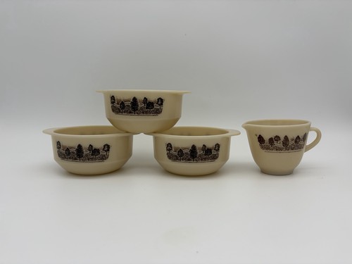 Vintage jaj pyrex - pyrex, rustic