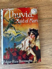 Thuvia Maid Of Mars by Burroughs, Edgar Rice  HC/DJ 1933 Fourth Edition Vintage