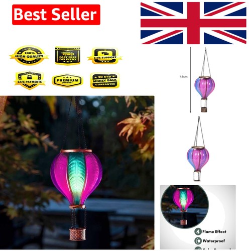 Hot air balloon solar garden - air,