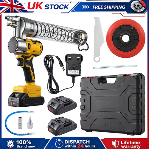 Battery powered grease - battery, gun