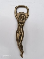 Vintage Brass Metal,Nude Naked