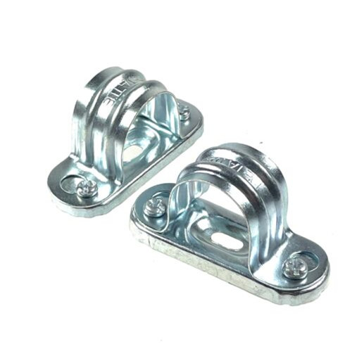 Galvanised spacer bar saddles - spacer,