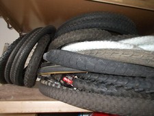 Bicycle Tyres ; Singles : Various Sizes and Treads : Various makes From Raleigh