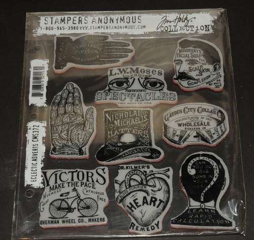Tim holtz cling - cling, rubber