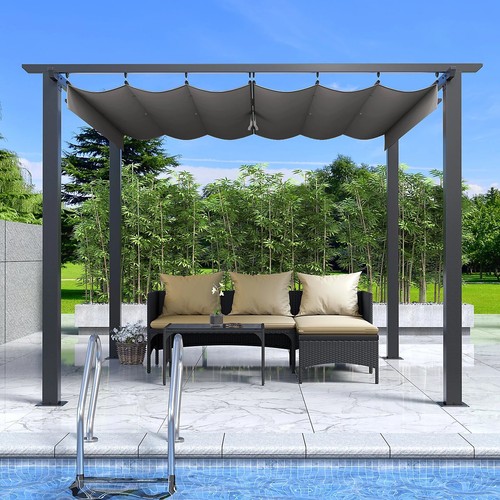 Pergola with retractable - pergola,