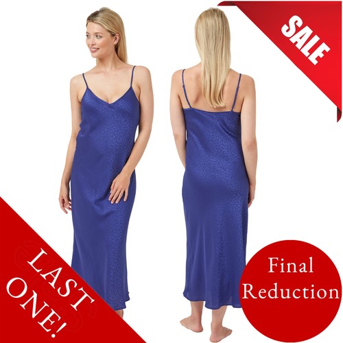 Full length navy animal print - length,