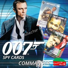 James Bond 007 Commander Spy Cards BASE COMMON YOU CHOOSE