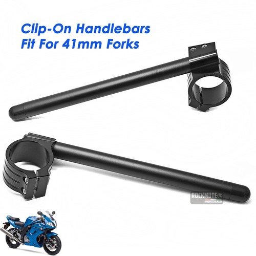 Motorcycle 41mm fork clip - fork, on