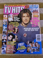Vintage retro TV Hits magazine