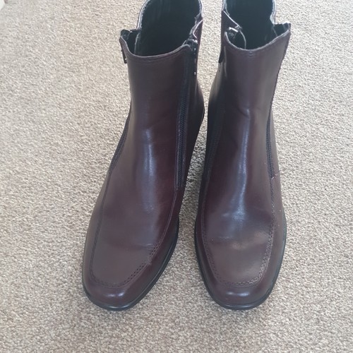 Pavers ladies burgundy leather - ladies,