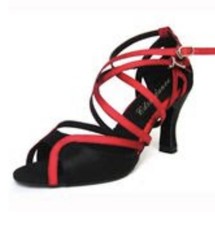 Black beautiful salsa tango